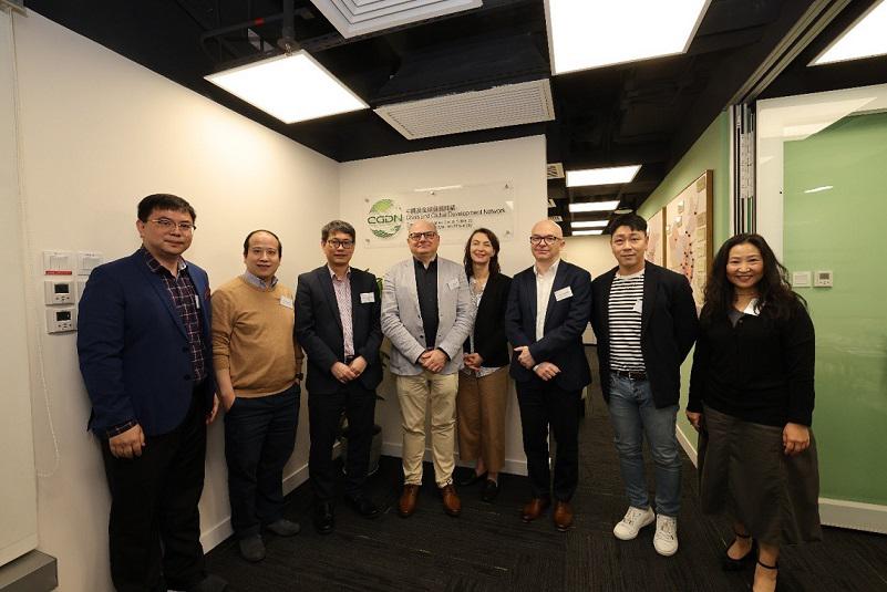 Delegation From The University of Warsaw, Poland, Visits CGDN