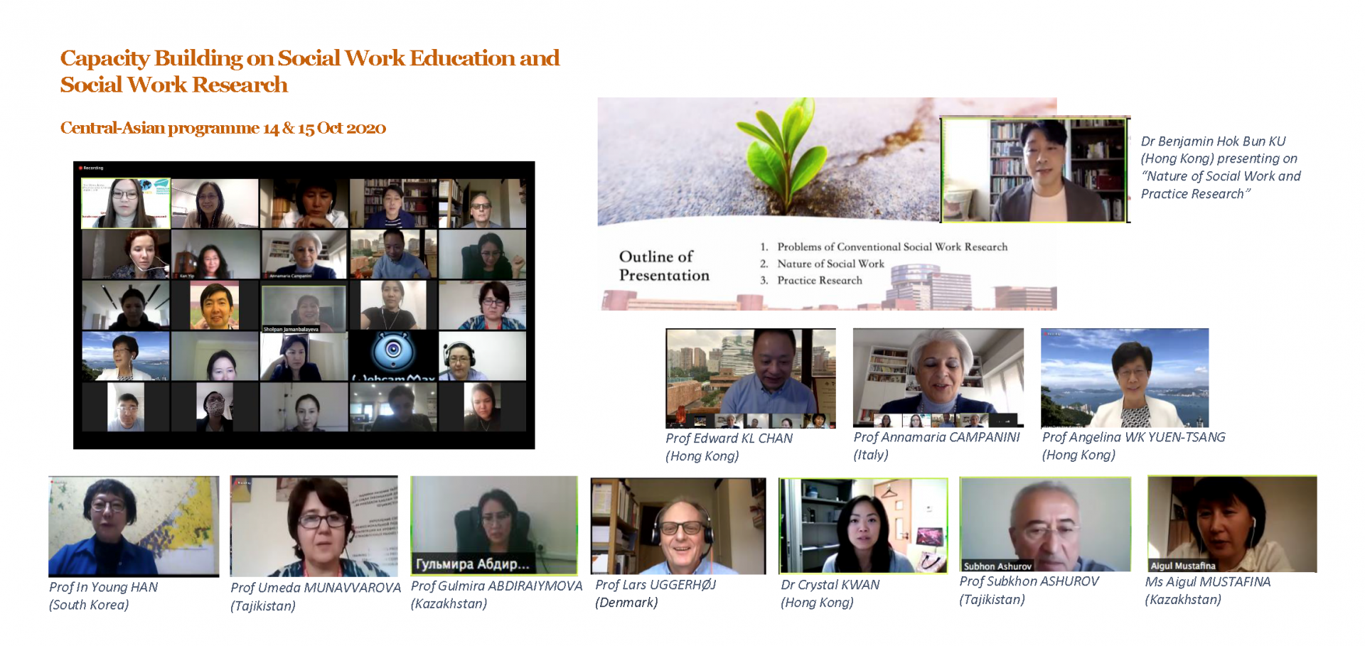 Capacity Building on Social Work Education and Social Work Research