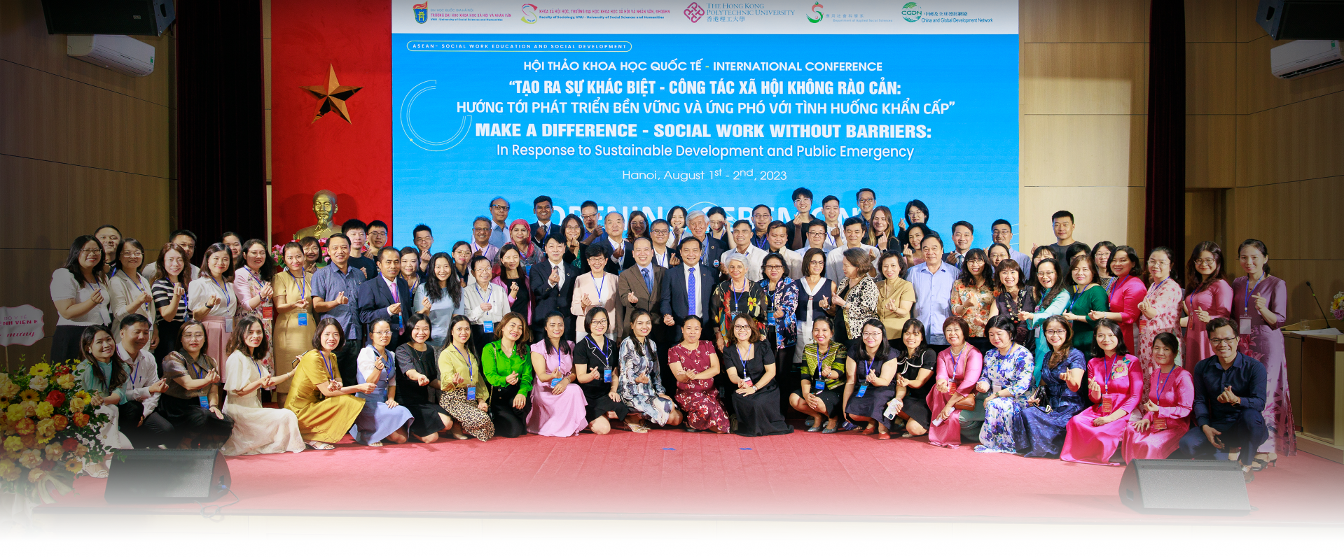 News: APSS Signed a MoU with Vietnam National University and Held a Successful International Conference on Social Work Without Barriers on 1st and 2nd August 2023